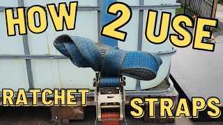 How to use ratchet Straps [upl. by Laks873]