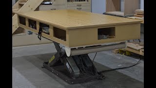 A Modern Cabinet Makers Bench For Woodworking amp Carpentry [upl. by Anirbed]