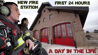 First 24 Hours in a New Fire Station  A Day in the Life [upl. by Soracco]