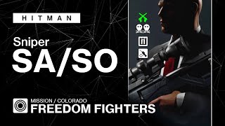 HITMAN  Colorado  Freedom Fighters — Sniper Assassin Silent Assassin Suit Only [upl. by Nirret801]