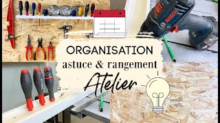 Organisation ➥ astuce amp rangement ATELIER 💡 [upl. by Acemahs194]