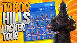 My Fortnite Locker Tour Tabor Hill Season 1 Through 12 Locker Showcase [upl. by Bessie]