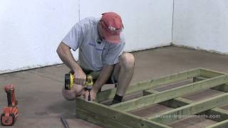 How To Build A Shed  Part 1 Building The Floor [upl. by Toy]