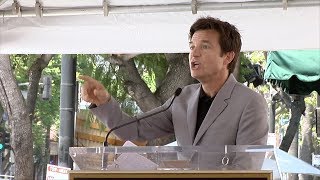 Jason Bateman Speech at his Hollywood Star Ceremony [upl. by Eidnam256]