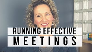 Efficient Meetings  7 Tips To Run an Effective Meeting [upl. by Aratak]