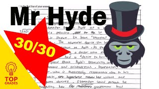 Student Grade 9 Essay on Hydes Character [upl. by Mayyahk]