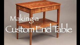 End Table Building Process Doucette and Wolfe Furniture Maker [upl. by Katherine]