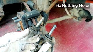 Rattling Noise Fix  Clucking And Rattling Sound While Driving  Disk Brake Servicing  Daily Hands [upl. by Fidelio]