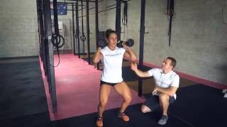 Dumbbell Clean And Jerk Exercisescomau [upl. by Tekcirk]