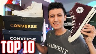 Top 10 Converse Shoes you NEED in Your Collection [upl. by Rese]