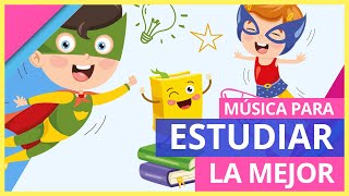 MÚSICA para ESTUDIAR NIÑOS 🧠 música de fondo para concentración TAREAS y DEBERES [upl. by Beaulieu]