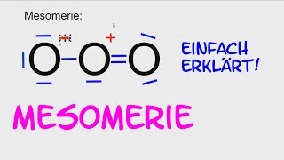 Chemie Mesomerie Grenzstrukturen  Erklärung Nachhilfe Tutorial HD German Deutsch [upl. by Anilrac]