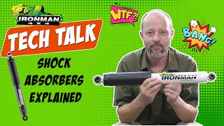 Shock Absorbers Explained  Tech Talk with Mic from Ironman 4x4 [upl. by Olinde]