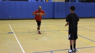 How to Throw a Bounce Pass  Basketball Moves [upl. by Russel607]