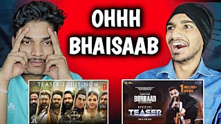 Kannappa Teaser 2 amp BORBAAD TEASER REACTION  Prabhas  Shakib Khan [upl. by Adlesirc]