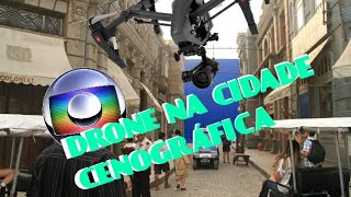 DRONE NOS ESTUDIOS GLOBO PROJAC [upl. by Mandych]