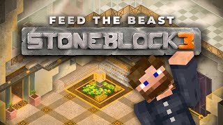 StoneBlock 3 Minecraft Modpack EP1 Sneak Peek [upl. by Frohne]