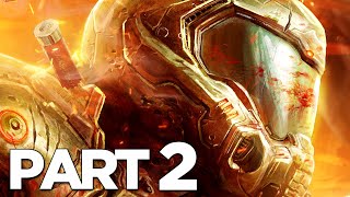 DOOM ETERNAL Walkthrough Gameplay Part 2  VEGA FULL GAME [upl. by Alia]