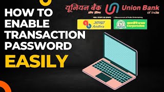 Password Disabled  Password Block  Unlock transaction Password Union Bank of India  unlock pass [upl. by Etra700]