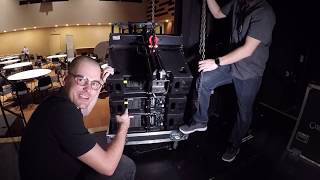 Turbosound Line Array Setup [upl. by Ashford269]