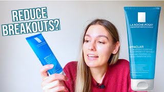 La RochePosay Effaclar Purifying Cleansing Gel Review after 2 weeks Before and After [upl. by Trenna]