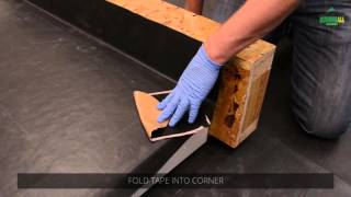 How to Install a Rubber Flat Roof  Part 4  Upstands and Wall Flashing Details [upl. by Florencia963]