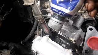 Changer un turbo Nissan navara [upl. by Eednus]