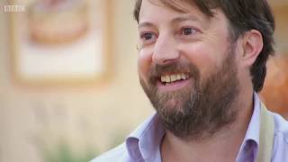 David Mitchell being adequately annoyed on bake off for almost 5 minutes [upl. by Bazluke]