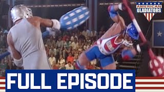 Unbelievable Recovery From Gladiator Laser In Joust  American Gladiators  Full Episode  S04E21 [upl. by Virge]