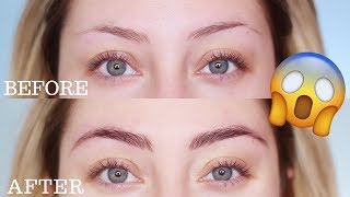 HOW TO TINT YOUR EYEBROWS  Glamnanne [upl. by Lars236]