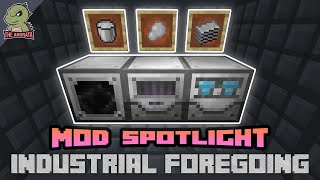 Industrial Foregoing Tutorial  Introduction amp Getting Started  Minecraft 1165 [upl. by Draner]