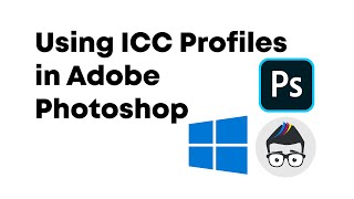 How to Setup ICC Profiles for Epson Printers in Photoshop on Windows [upl. by Ialokin]