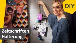 DIY Zeitschriftenhalter selber machen  Roombeez – powered by OTTO [upl. by Ardene]