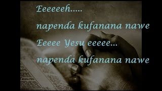 Swahili Worship Song Lyrics Napenda kufanana nawe [upl. by Sky]