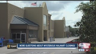 More questions about mysterious Walmart closings [upl. by Aziar]