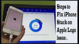 How to Fix iPhone Stuck on Apple Logo and Restore All Devices iPhone iPod TouchampiPad Using 3uTools [upl. by Coady]