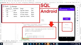 Android Tutorial  How to Connect Android Studio with SQL Server Database  swift learn [upl. by Ainud13]