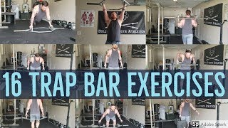 16 Trap Bar Exercises And What Theyre Used For [upl. by Rees]