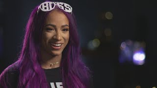 Sasha Banks incredible WrestleMania moment in NXT WWE Network Exclusive [upl. by Ennyrb]