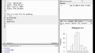 How To Graph in RStudio The Basics [upl. by Anividul]