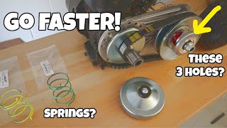 Torque converter adjustments to go faster [upl. by Giovanna471]