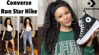 CONVERSE RUN STAR HIKE REVIEW amp HOW TO STYLE [upl. by Brout636]