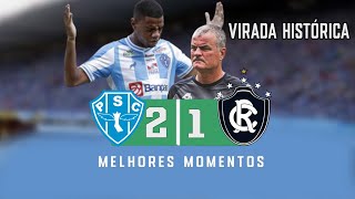 Paysandu 2 x 1 Remo  PARAZÃO 2020  MELHORES MOMENTOS HD [upl. by Deborah]