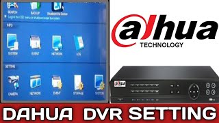 DAHUA DVR SETTINGDAHUA DVR ALL SETTINGSDAHUA DVR [upl. by Vickey793]