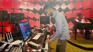 Darbar BGM  Anirudh Ravichander  Live at his Studio  Rajinikanth  AR Murugados [upl. by Ivett]