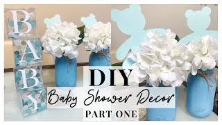 DIY BABY SHOWER PARTY IDEAS Part 1 [upl. by Care922]