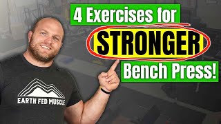 Bench Press Accessory Lifts 4 Exercises For STRONGER Bench Press [upl. by Langley]