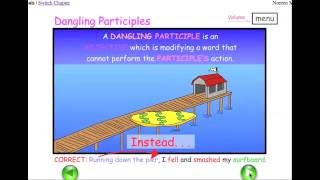 Dangling Participles Misplaced Modifiers  Easy English Grammar [upl. by Hoashis]