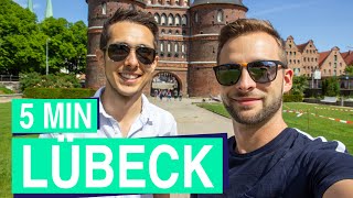 Lübeck in 5 minutes 👬 Visit the medieval German city Lübeck [upl. by Inad705]