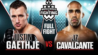 Justin Gaethje vs Gesias Cavalcante  WSOF 2 2013 [upl. by Hsemin549]